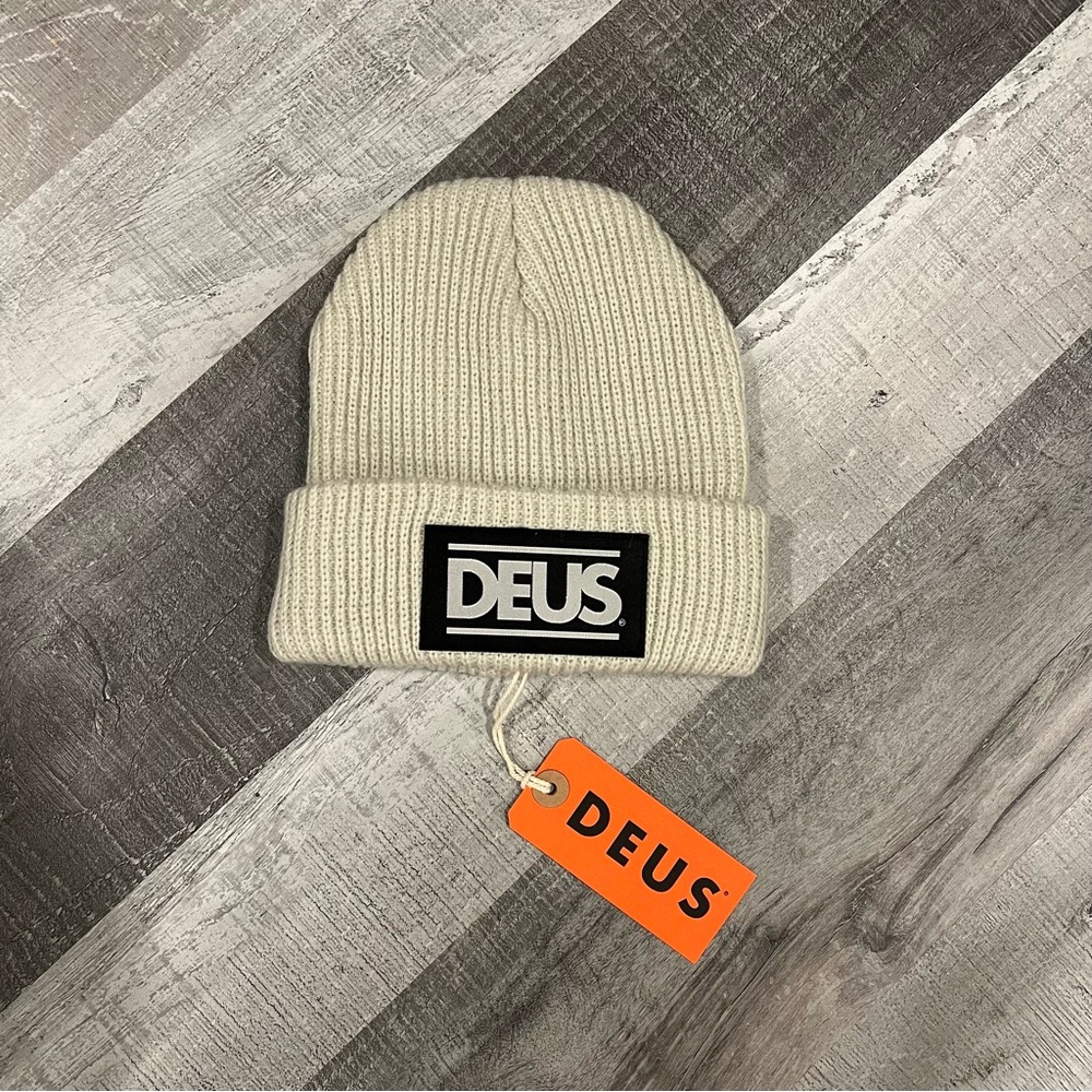 Deus Off Road White Beanie